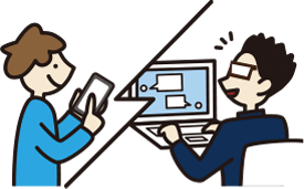 公式LINEからお友達登録でご相談スタート